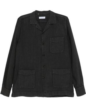 Boglioli Chemise À Poche Plaquée - Black