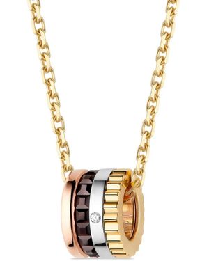 Boucheron Quatre Classique Xs ダイヤモンド ペンダント 18kゴールド - メタリック