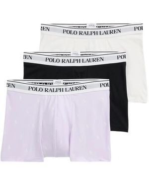 Polo Ralph Lauren ロゴ ボクサーパンツ セット - ホワイト