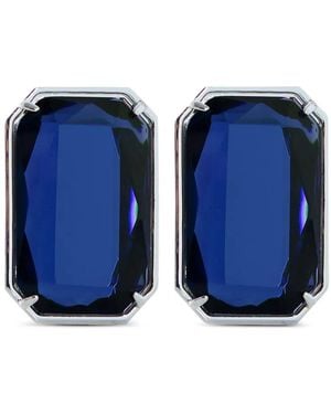 retroféte Kelsey Oorbellen Met Edelsteen - Blauw