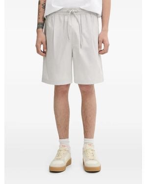A Bathing Ape One Point Ctn Drawstring Shorts - Natural