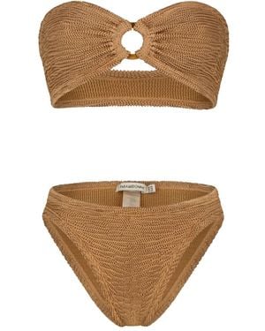 Paramidonna Chloe Ring Two-Piece Swimsuit - Natural