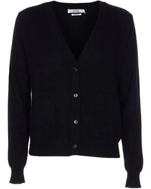 Not Shy Vest Met Knopen En Zak - Blauw