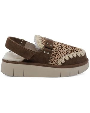 Mou Bounce Clogs - Brown