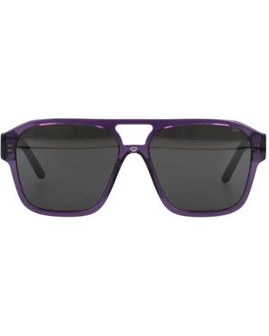 FACE HIDE Occhiali Da Sole Doppioponte Stile Pilota - Nero