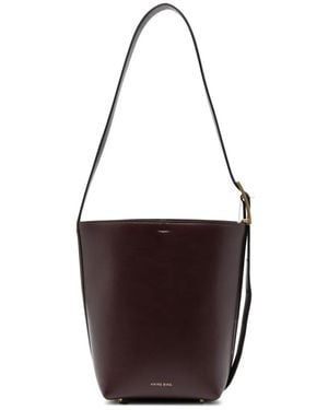 Anine Bing Borsa A Spalla Elly - Marrone