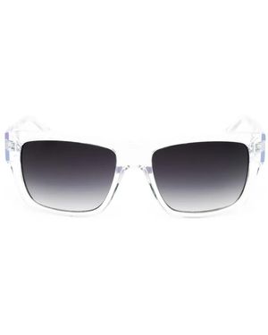Fila Rectangle-Frame Sunglasses - White