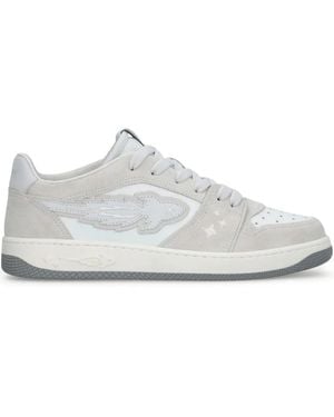 ENTERPRISE JAPAN Lace-Up Trainers - White