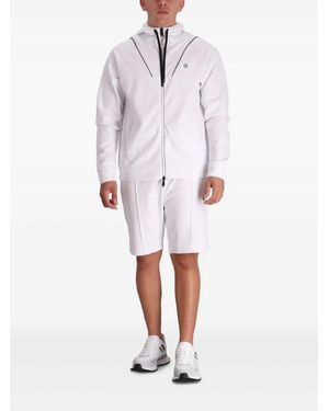 BOSS Shorts Mit Ziernähten - Weiß