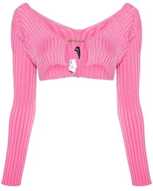 Jacquemus Cárdigan La Maille Pralu - Rosa