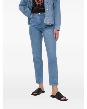 Gestuz High-Waisted Jeans - Blue