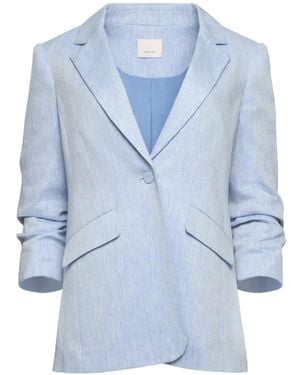Cinq À Sept Kylie Single-Breasted Blazer - Blue