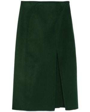 Ermanno Scervino Straight Skirt - Green