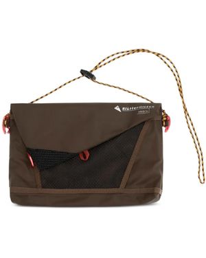 Klättermusen Sac À Bandoulière Hrid Wp Accessory À Empiècement En Résille - Brown