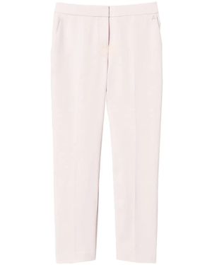 Twinset Crêpe Cigarette Trousers - Pink
