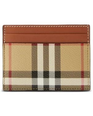 Burberry Sandon -Karteninhaber - Braun