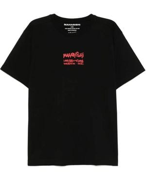 Maharishi Kay One Year Of The Snake Tシャツ - ブラック