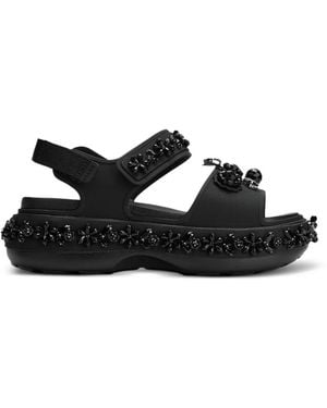 Crocs™ X Simone Rocha Sandales Soho À Ornements En Cristal - Noir