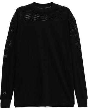 Rick Owens X Champion Girdered Tシャツ - ブラック