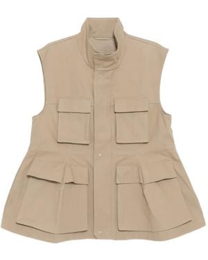 JNBY Cotton Vest - Natural