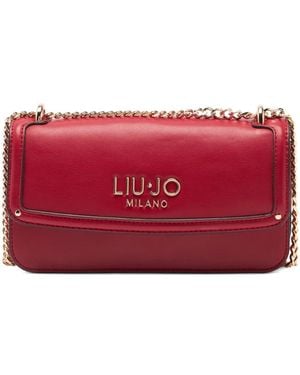 Liu Jo Kleine Satchel-Tasche Mit Logo - Rot