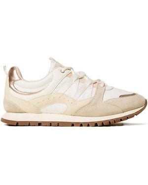 Twinset Lace-Up Trainers - White