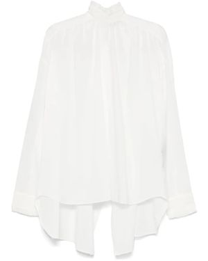 Ann Demeulemeester Taru Blouse - ホワイト