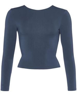 Eres Florence Oberteil Mit Überkreuztem Rücken - Blau