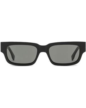 Retrosuperfuture Sonnenbrille Mit Eckigem Gestell - Grau