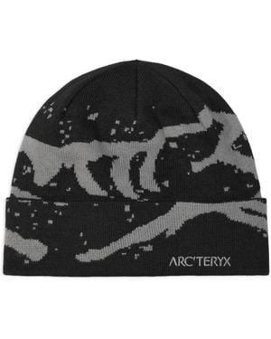 Arc'teryx Grotto Graphic-Pattern Beanie - Black