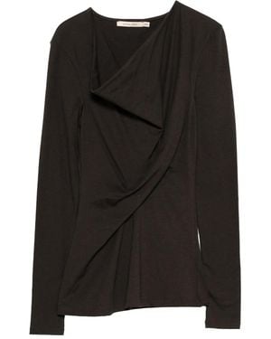 Paloma Wool Junco Long-Sleeve Top - Black