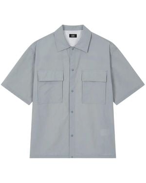 Studio Tomboy X Short-Sleeve Utility Shirt - Grey