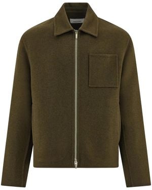Ferragamo ジップアップ ジャケット - グリーン
