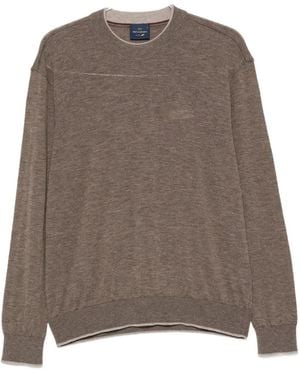 Paul & Shark Langärmeliger Pullover - Braun