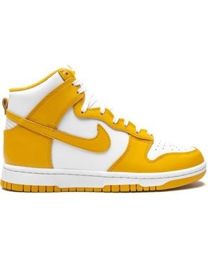 Nike Dunk High "Dark Sulfur" Trainers - Yellow