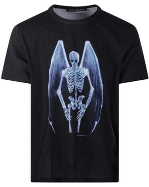 Our Legacy T-Shirt mit Fallen Angel-Print - Schwarz