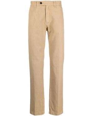 Massimo Alba Straight-Leg Chino Trousers - Natural