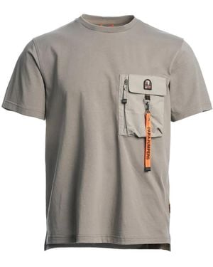 Parajumpers フラップポケット Tシャツ - グレー