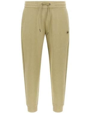 BOSS Logo-Patch Track Pants - Natural