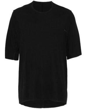 69 by Isaac Sellam T-Shirt Con Finiture - Nero