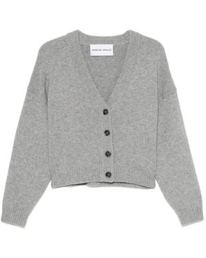 EMERSON RENALDI Cardigan À Boutonnière - Gray
