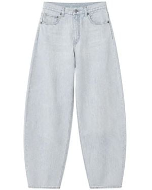 Haikure Bibi Rounded-Leg Jeans - White