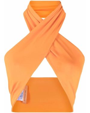 ANDAMANE Haut Jasmine À Dos Nu - Orange