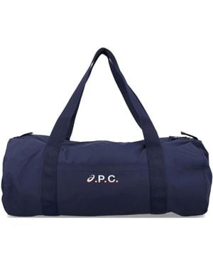 A.P.C. X Asics Duffle Bag - Blue