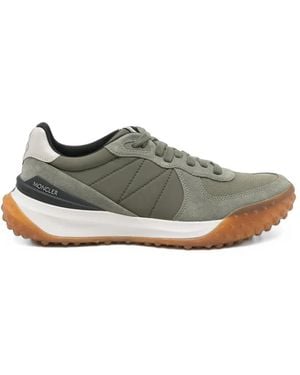 Moncler Citytrek Paneled Studded-Sole Sneakers - Gray