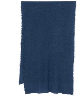 Faliero Sarti Adriel Shredded Scarf - Blue