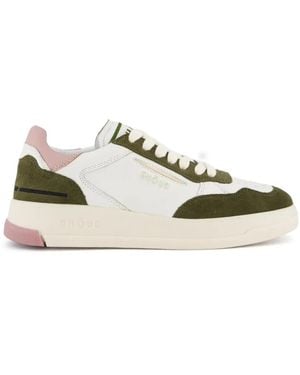GHŌUD Tweener Suede-Panel Sneakers - Metallic