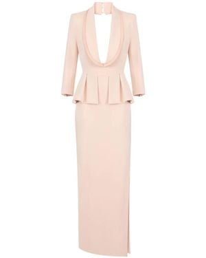 Elisabetta Franchi Carpet Dress - Pink