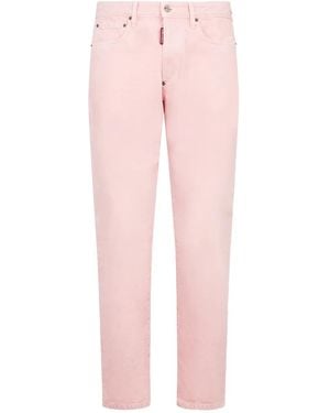 DSquared² Five-Pocket Jeans - Pink
