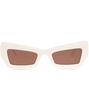 Off-White c/o Virgil Abloh Gafas de sol Virgil con montura cuadrada - Blanco